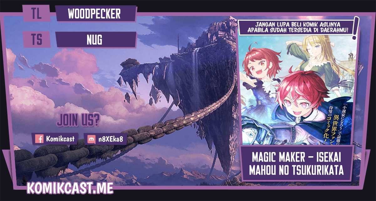 Baca Komik Magic Maker – Isekai Mahou no Tsukurikata Chapter 7 Gambar 1