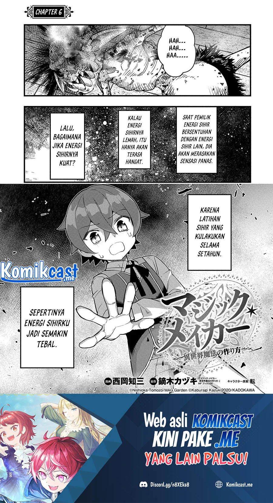 Baca Manga Magic Maker – Isekai Mahou no Tsukurikata Chapter 6 Gambar 2