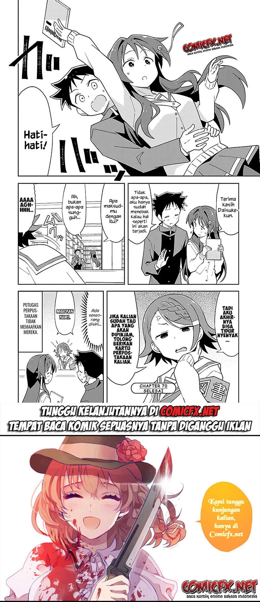 Atsumare! Fushigi Kenkyuubu Chapter 70 Gambar 9