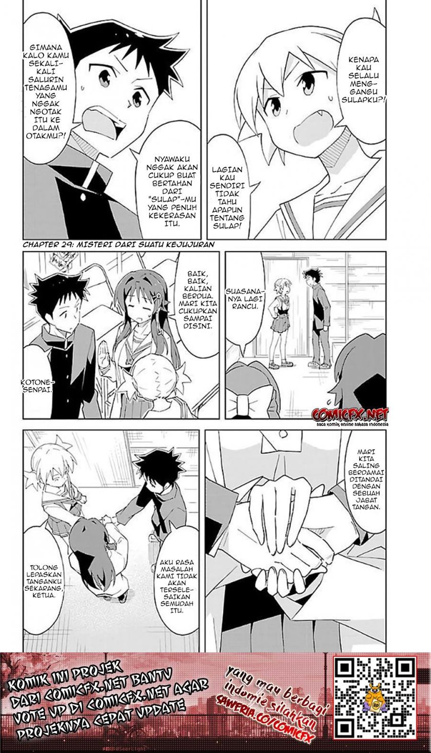 Baca Manga Atsumare! Fushigi Kenkyuubu Chapter 29 Gambar 2