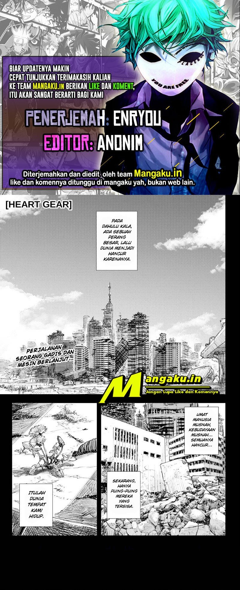 Baca Komik Heart Gear Chapter 30 Gambar 1