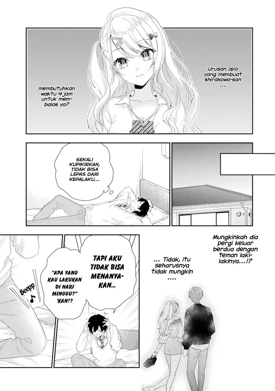 Keiken Zumi na Kimi to, Keikein Zero na Ore ga, Otsukiai Suru Hanashi Chapter 3.1 Gambar 10