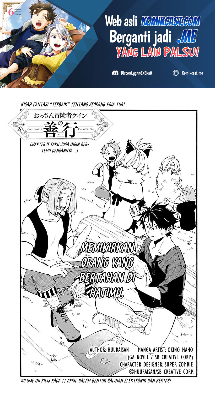 Baca Manga Good Deeds of Kane of Old Guy Chapter 15 Gambar 2