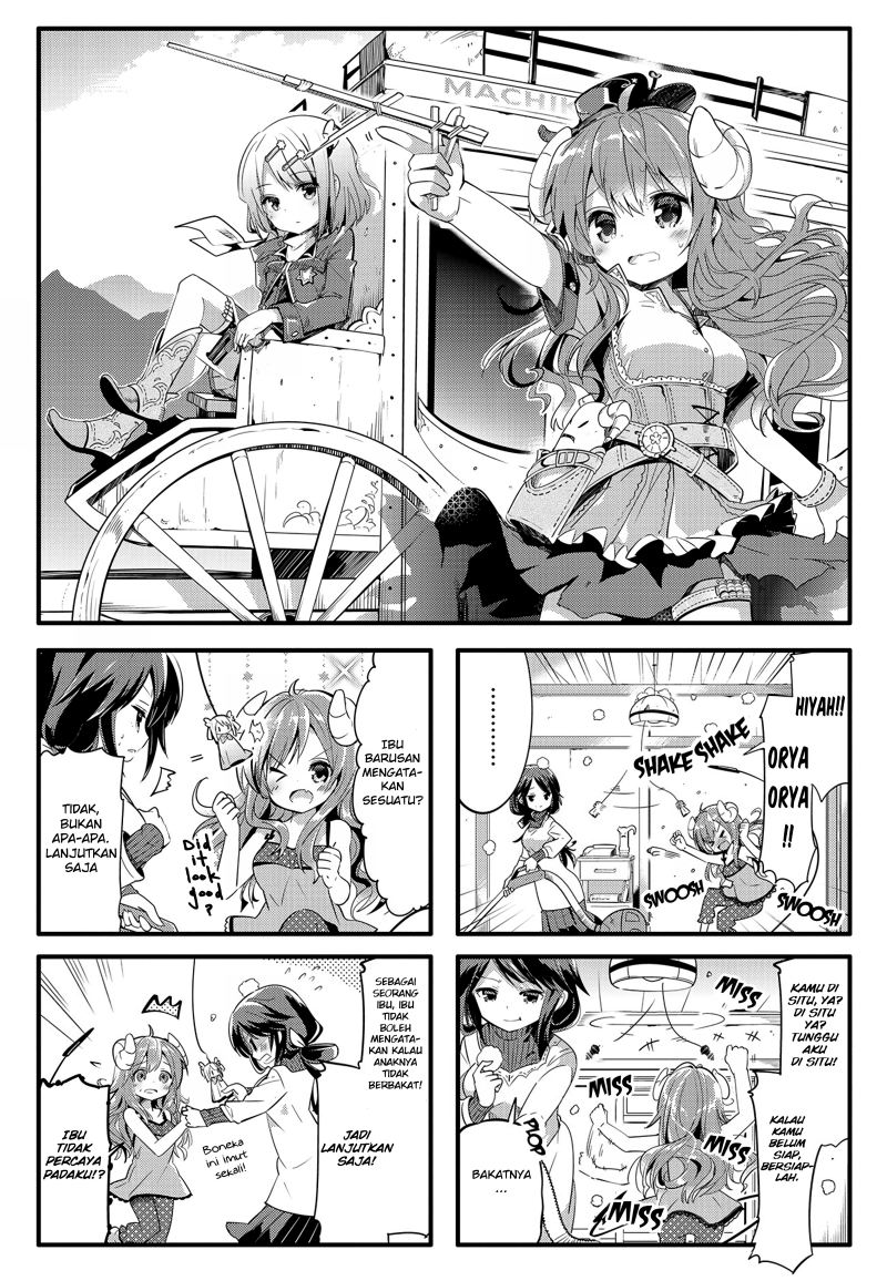 Baca Komik Machikado Mazoku Chapter 6 Gambar 1