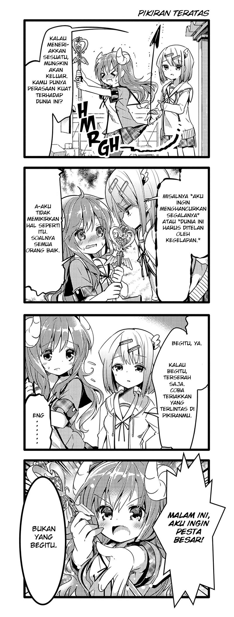 Machikado Mazoku Chapter 6 Gambar 8