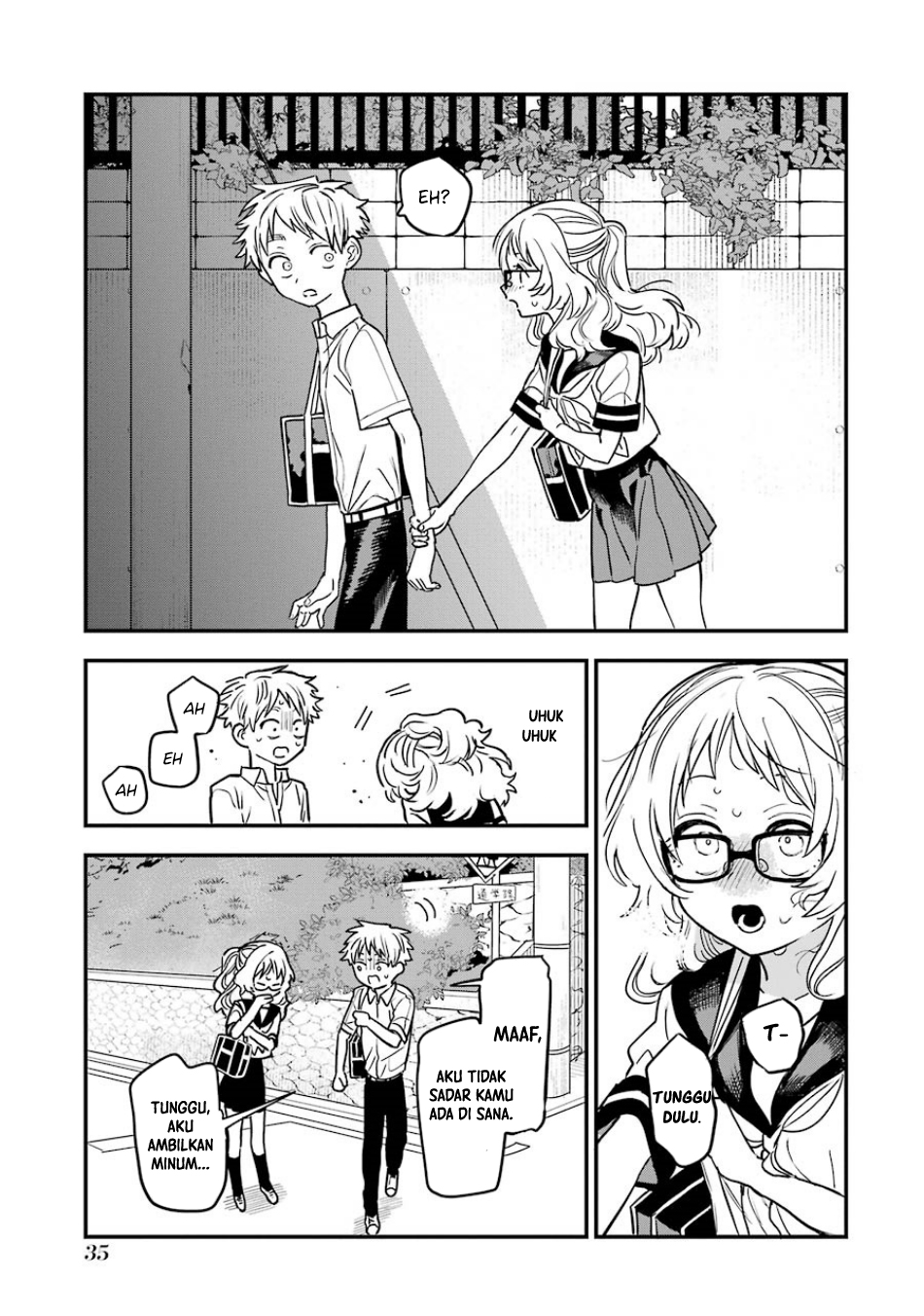 Sukinako ga Megane wo Wasureta Chapter 59 Gambar 14