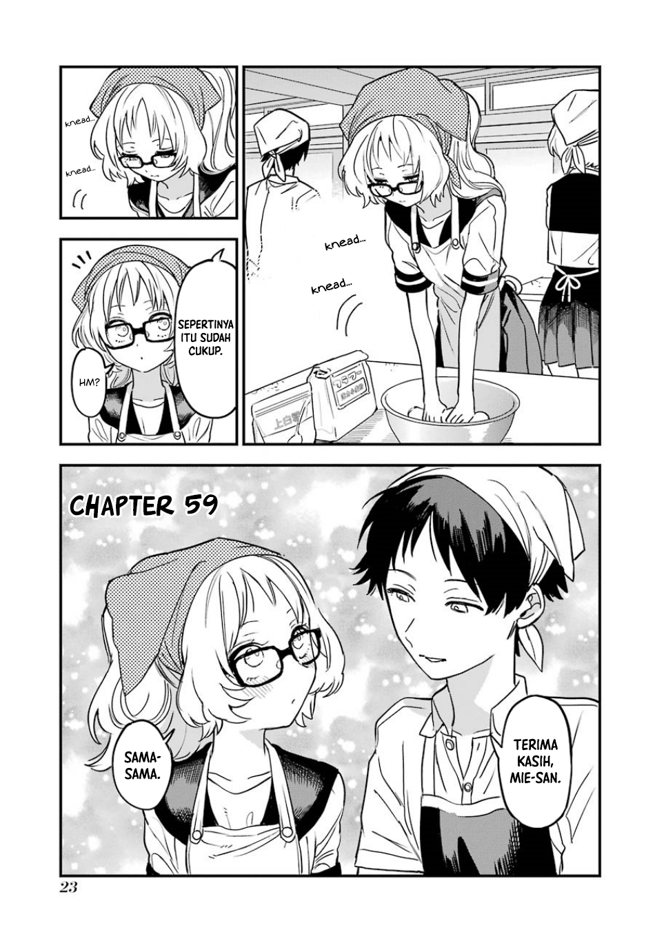 Baca Manga Sukinako ga Megane wo Wasureta Chapter 59 Gambar 2