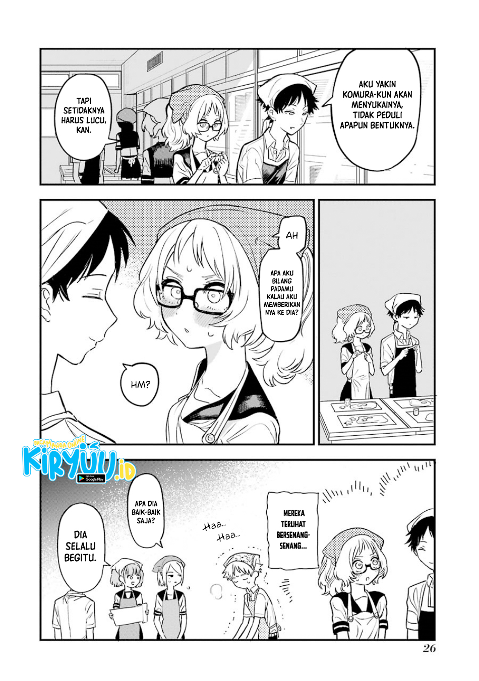 Sukinako ga Megane wo Wasureta Chapter 59 Gambar 5