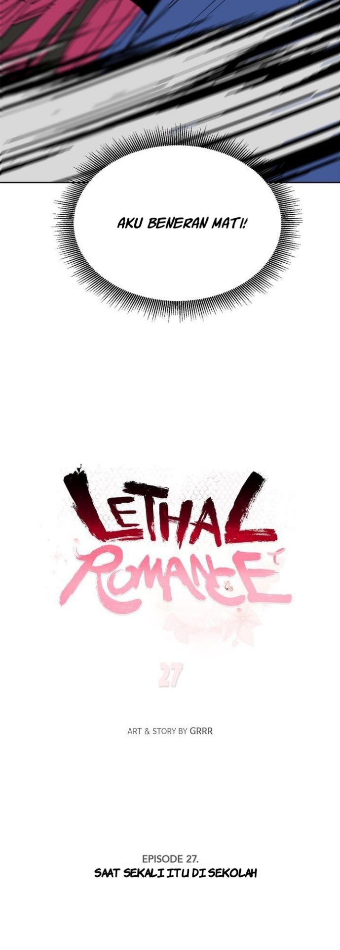 Baca Manhwa Deadly VS Romance (Lethal Romance) Chapter 27 Gambar 2