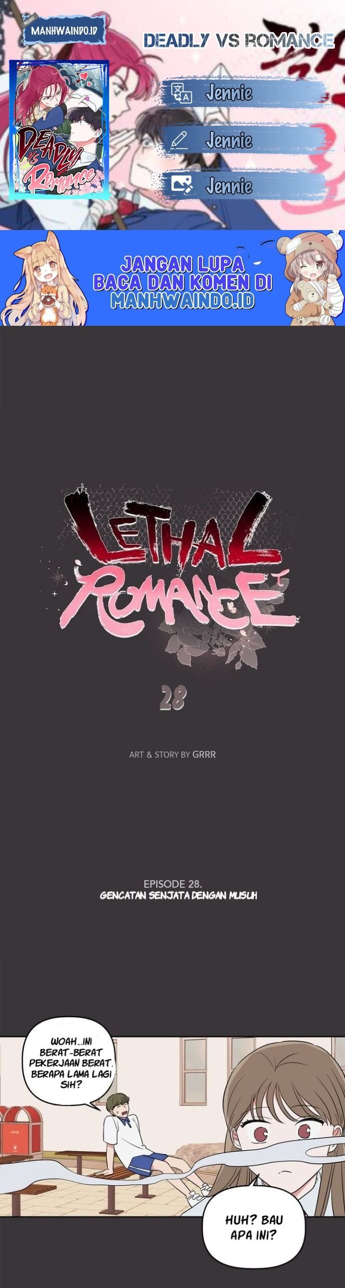 Baca Komik Deadly VS Romance (Lethal Romance) Chapter 28 Gambar 1