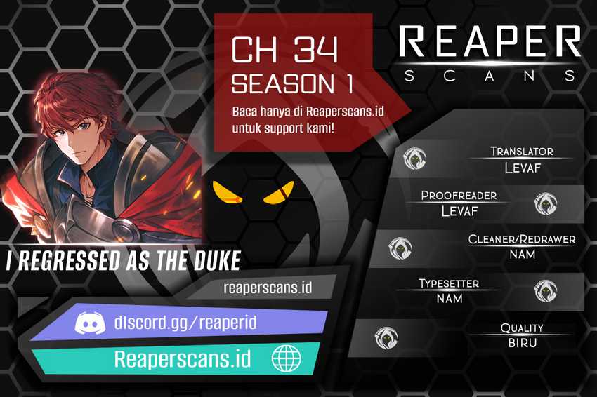 Baca Komik I Regressed As The Duke Chapter 34 Gambar 1
