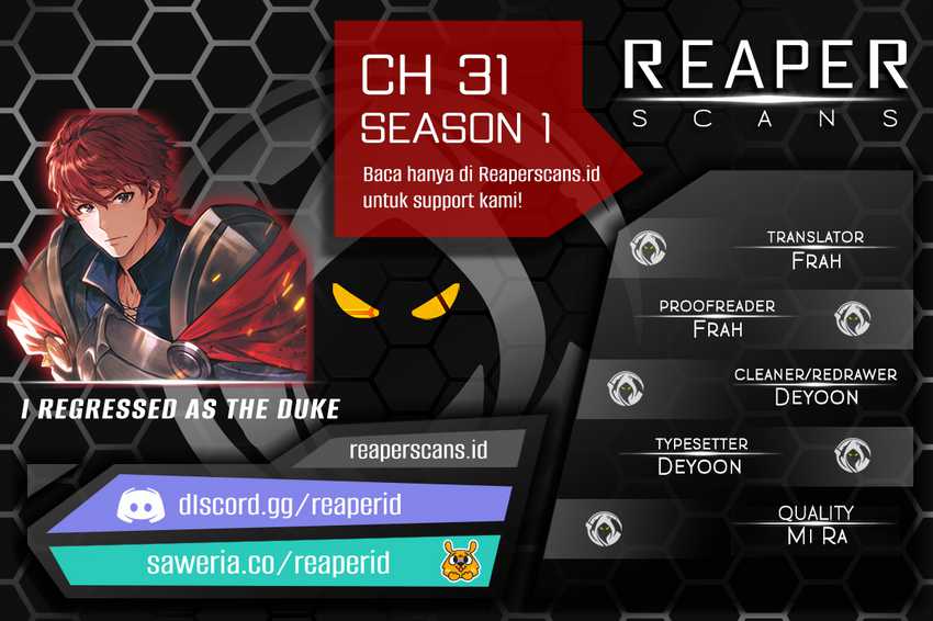 Baca Komik I Regressed As The Duke Chapter 31 Gambar 1