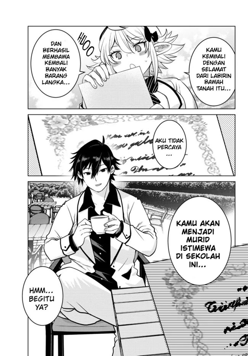 Ochikobore Datta Ani Ga Jitsuha Saikyou: Shijou Saikyou No Yuusha Wa Tensei-shi, Gakuen De Mujikaku Ni Musou Suru Chapter 6 Gambar 19