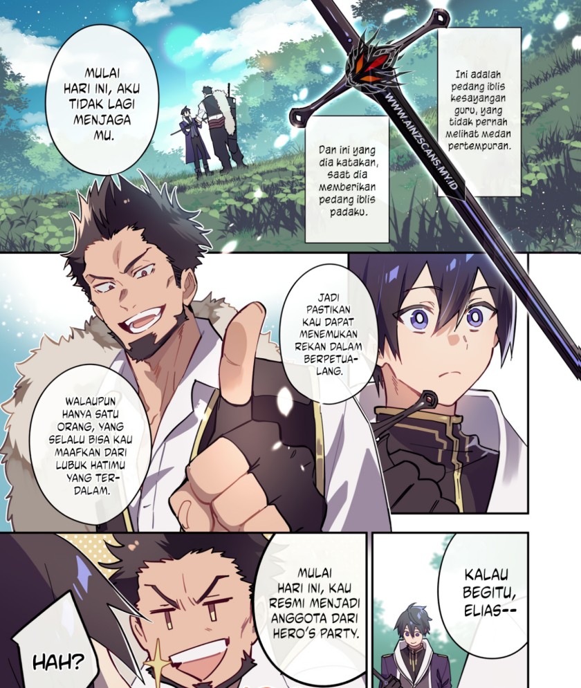 Baca Manga 0 Magic, a High Spirit, and a Demonic Sword Chapter 1 Gambar 2
