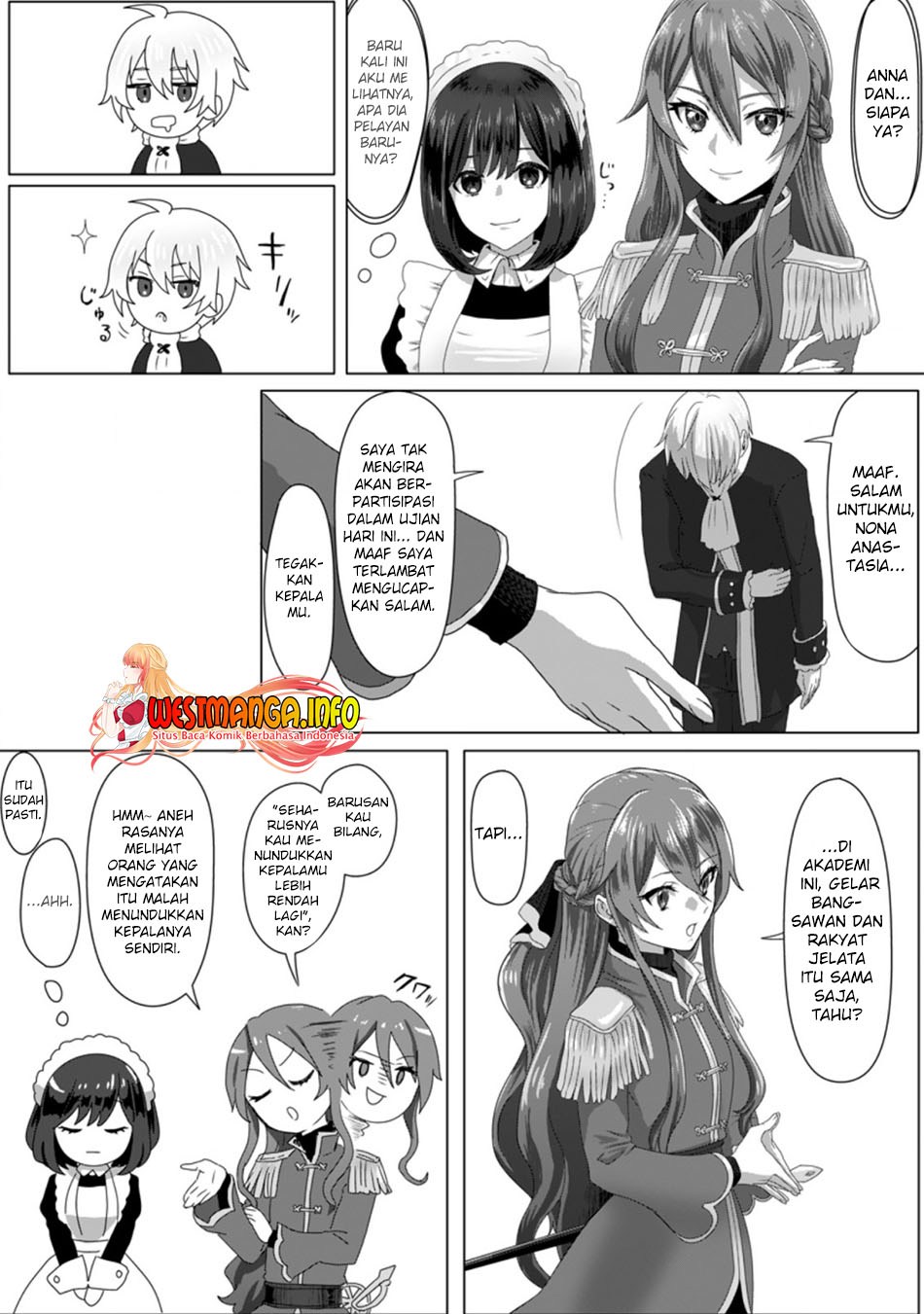 Mahou Gakuen No Daizai Majutsushi Chapter 2.2 Gambar 9