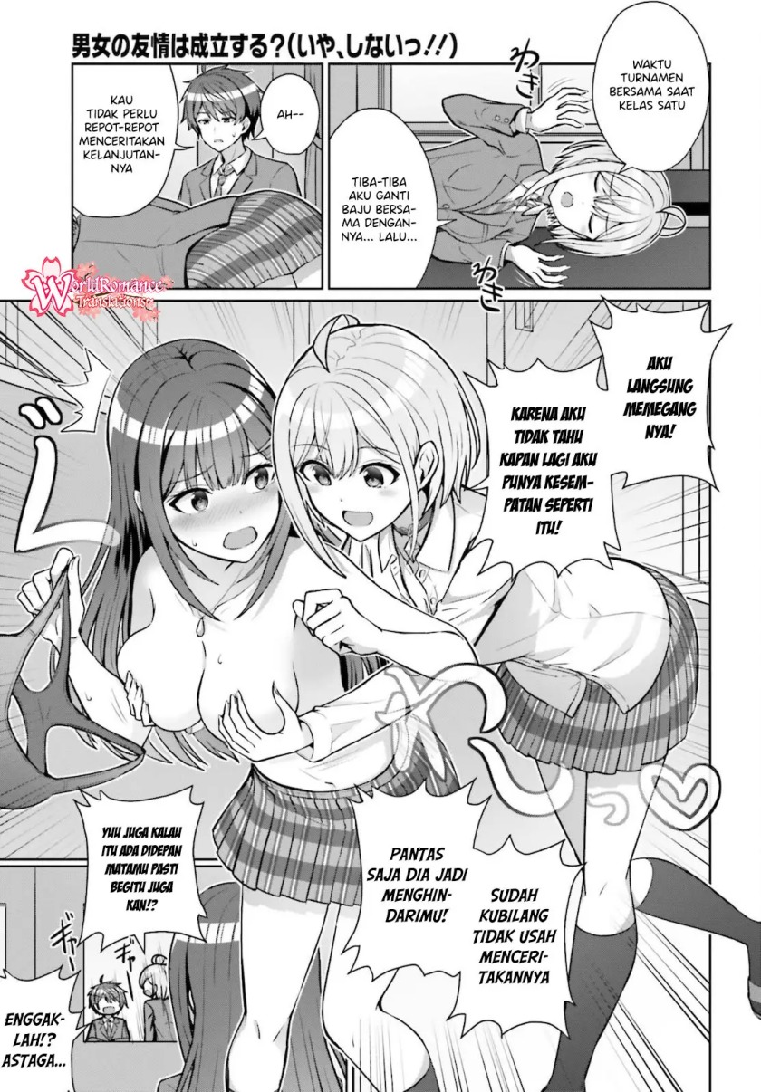 Danjou no Yuujou wa Seiritsu Suru? (Iya, Shinai!!) Chapter 4 Gambar 22