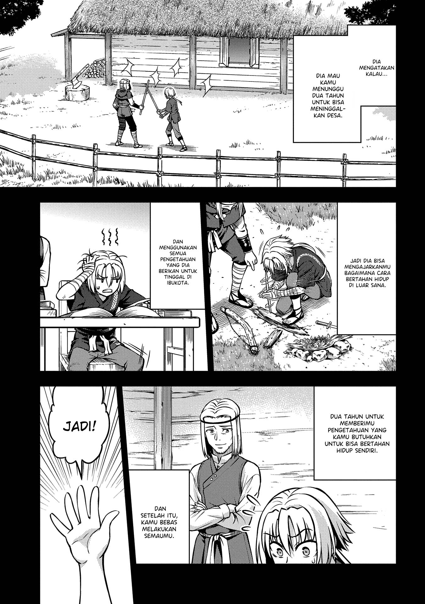 Hoshikiri no Kenshi Chapter 4 Gambar 12