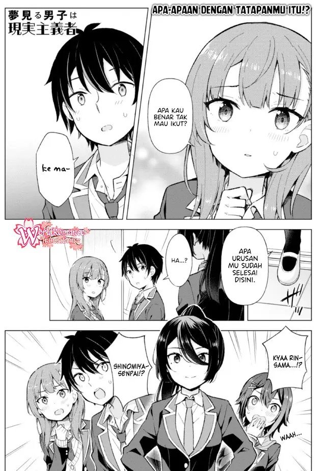 Baca Manga Yumemiru Danshi wa Genjitsushugisha Chapter 11 Gambar 2