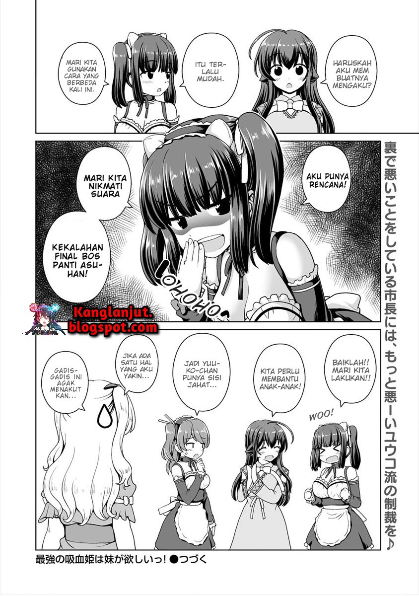 Baca Komik Saikyou no Kyuuketsuhime wa Imouto ga Hoshii!! Chapter 7 Gambar 1