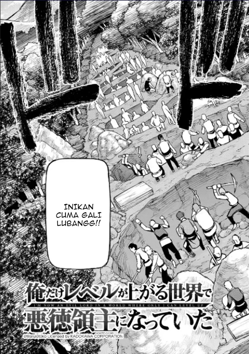 Ore dake Level ga Agaru Sekai de Akutoku Ryoushu ni Natteita Chapter 6 Gambar 13