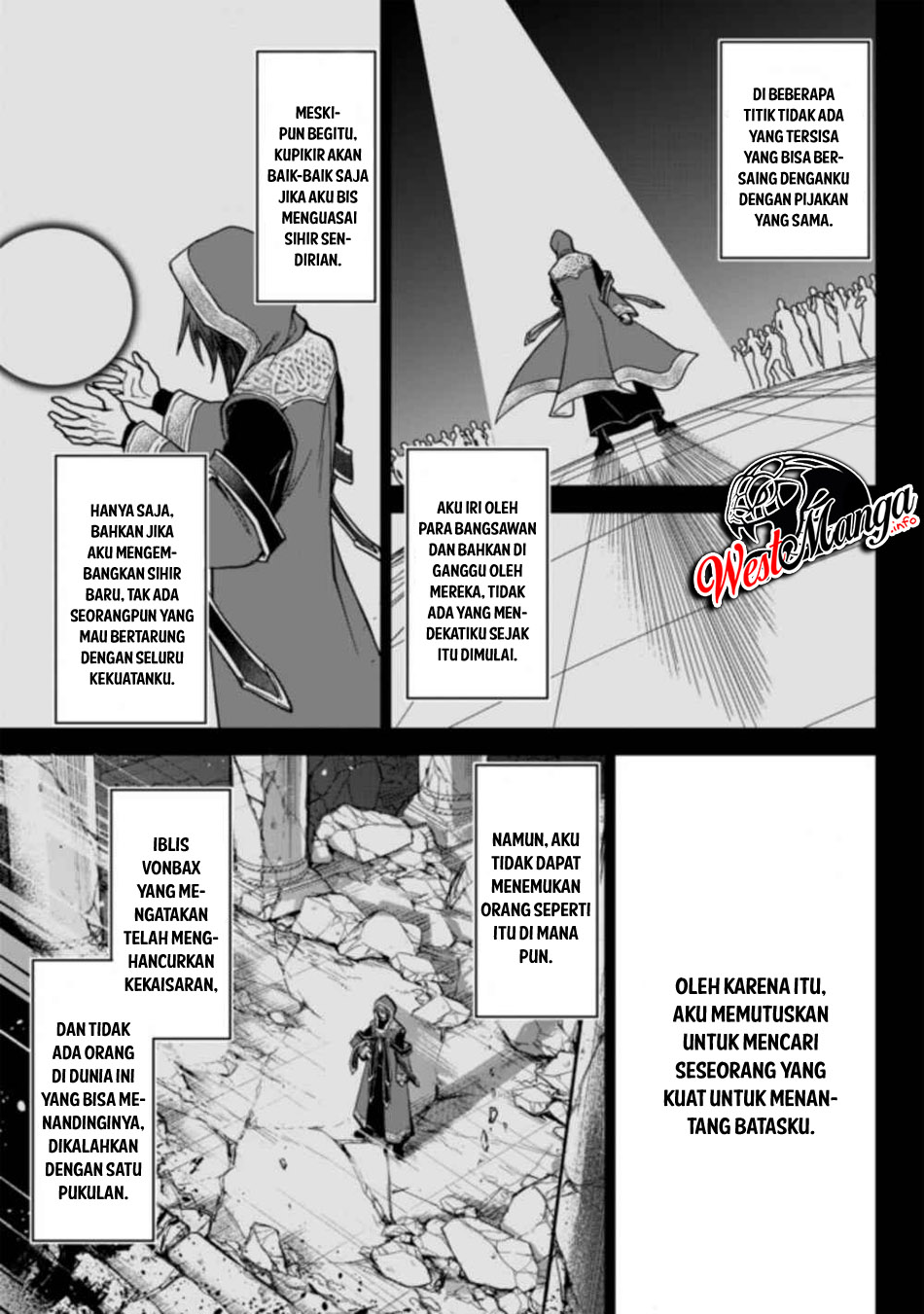 Nishuume Cheat no Tensei Madoushi 〜Saikyou ga 1000-nengo ni Tensei Shitara, Jinsei Yoyū Sugimashita〜 Chapter 1.1 Gambar 10