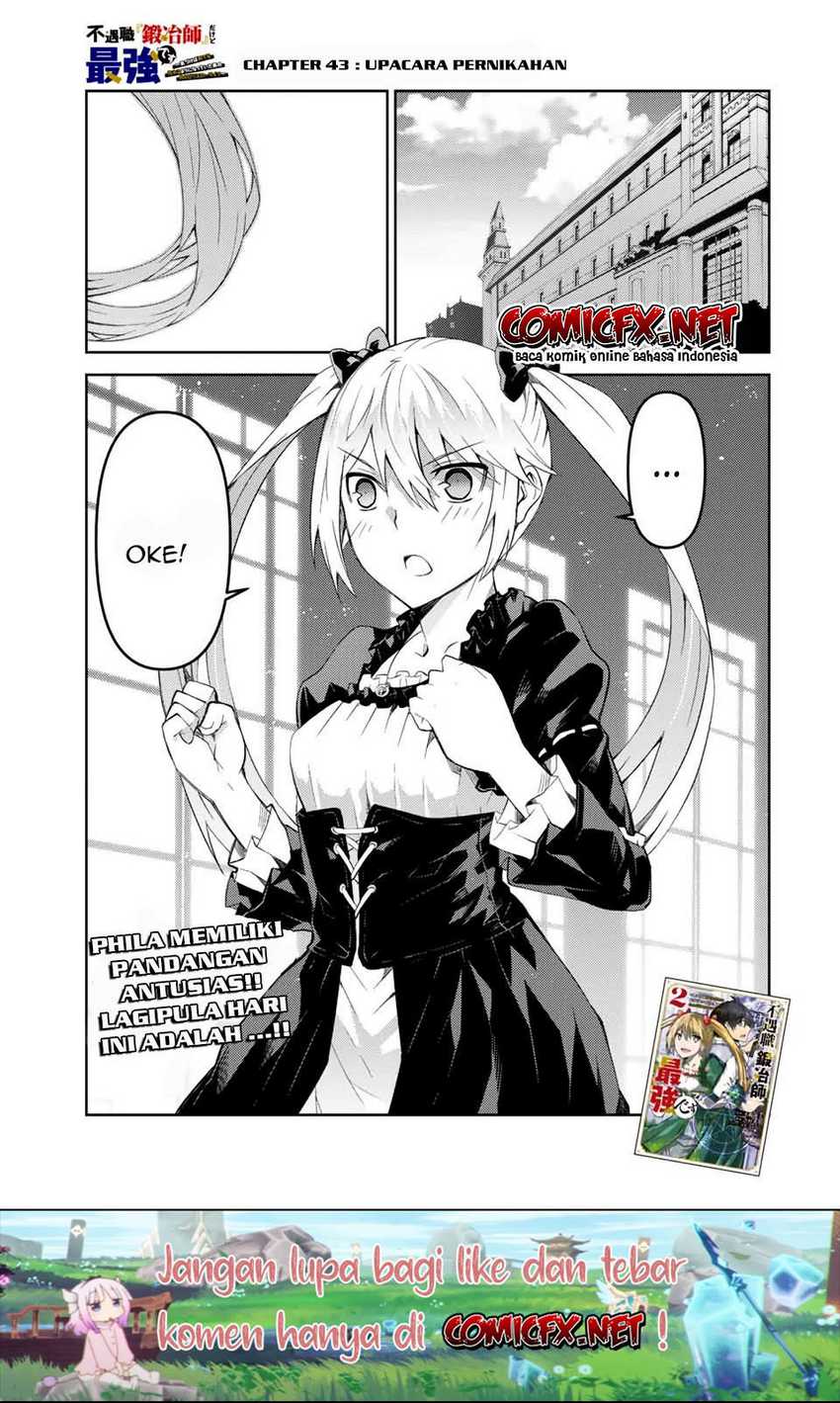 Baca Manga The Weakest Occupation “Blacksmith,” but It’s Actually the Strongest Chapter 43 Gambar 2