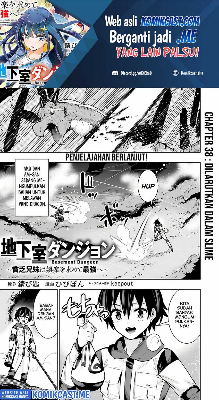 Baca Manga Chikashitsu Dungeon: Binbou Kyoudai wa Goraku o Motomete Saikyou e Chapter 38 Gambar 2