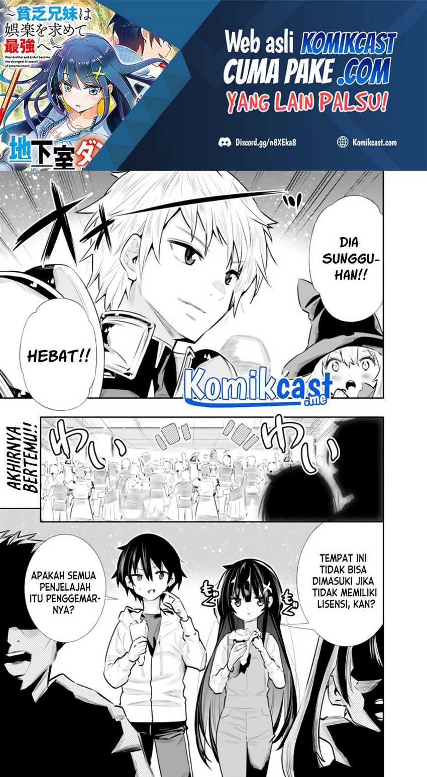 Baca Manga Chikashitsu Dungeon: Binbou Kyoudai wa Goraku o Motomete Saikyou e Chapter 21 Gambar 2