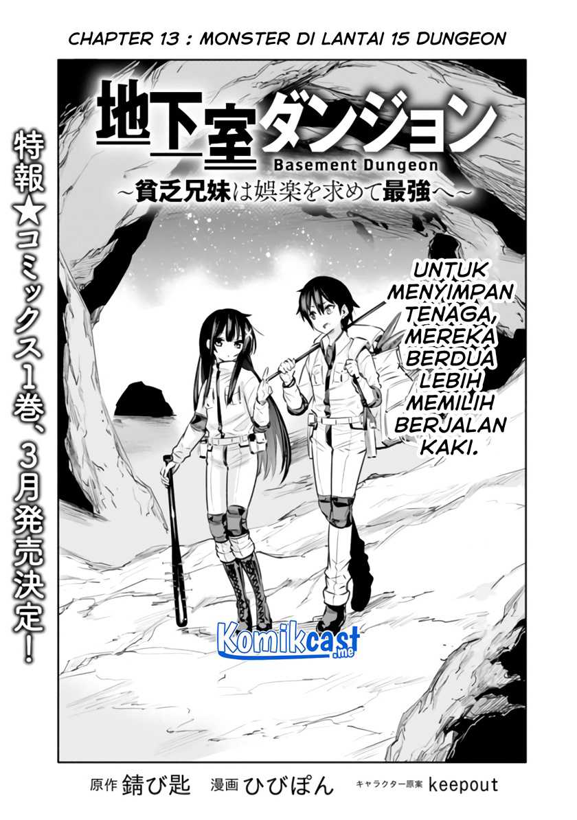 Chikashitsu Dungeon: Binbou Kyoudai wa Goraku o Motomete Saikyou e Chapter 13 Gambar 4