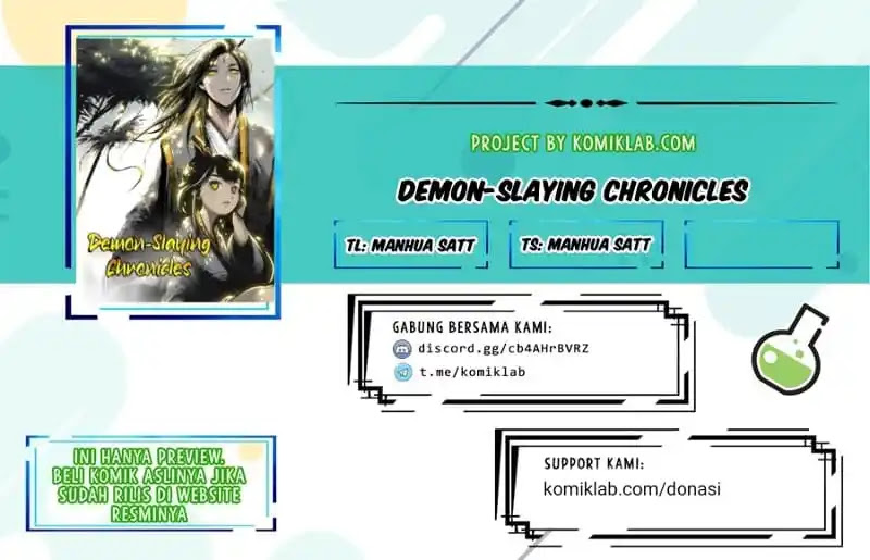 Baca Komik Demon-Slaying Chronicles Chapter 2 Gambar 1