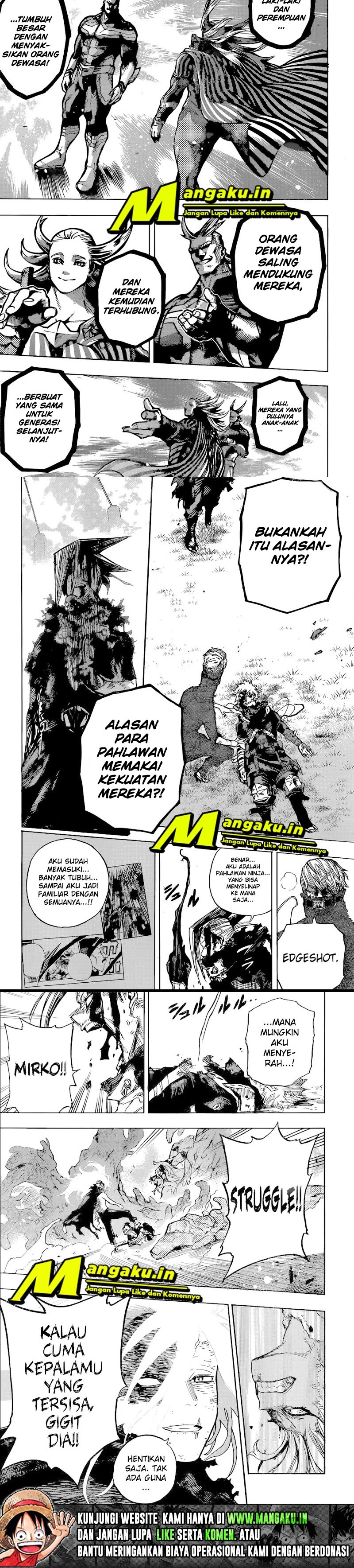 Boku no Hero Academia Chapter 364 Gambar 4