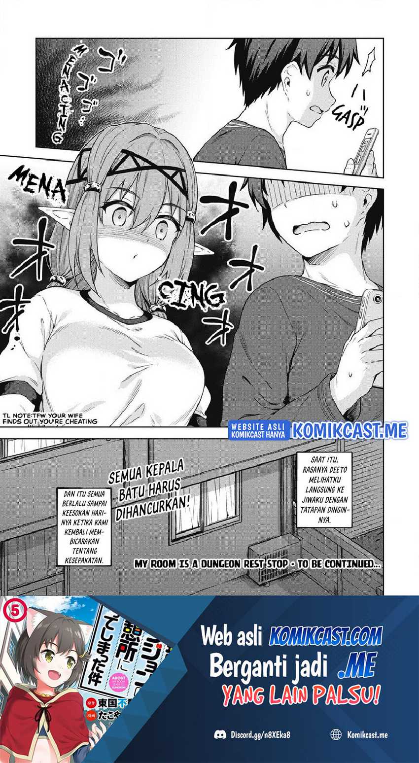 Boku no Heya ga Dungeon no Kyuukeijo ni Natteshimatta Ken Chapter 38 Gambar 22