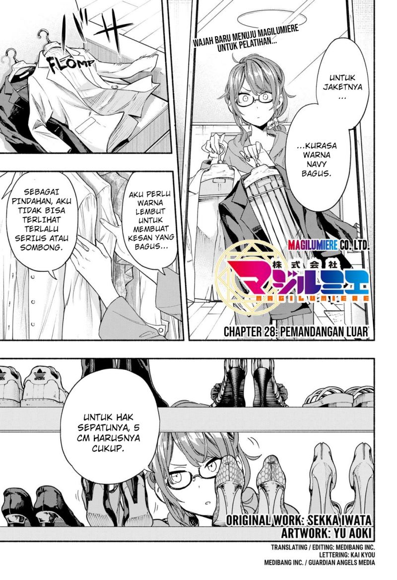 Baca Manga Kabushiki Gaisha MagiLumiere Chapter 28 Gambar 2