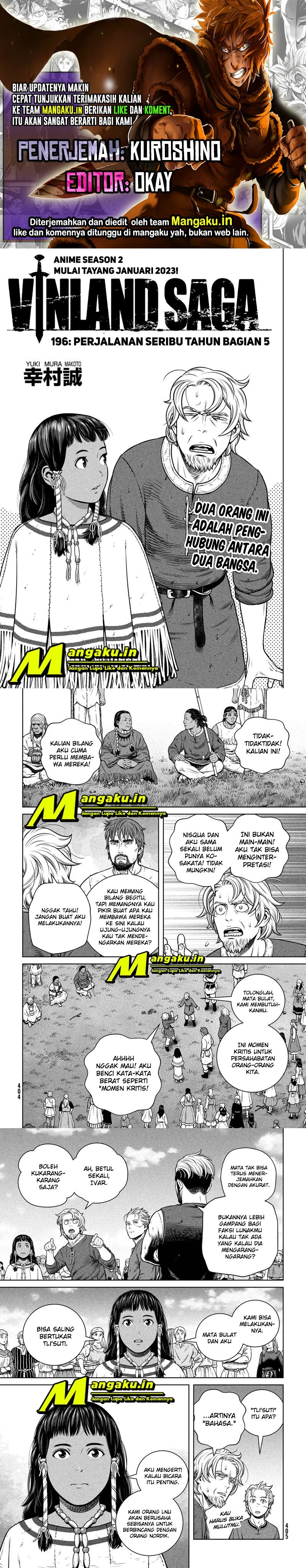 Baca Komik Vinland Saga Chapter 196 Gambar 1