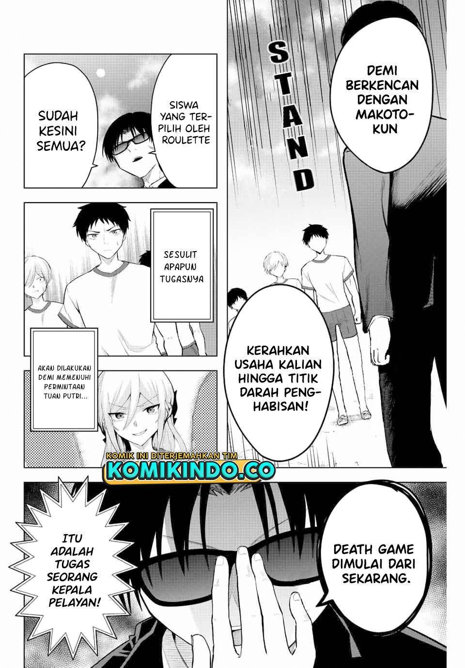 The Death Game Is All That Saotome-san Has Left Chapter 10 Gambar 3