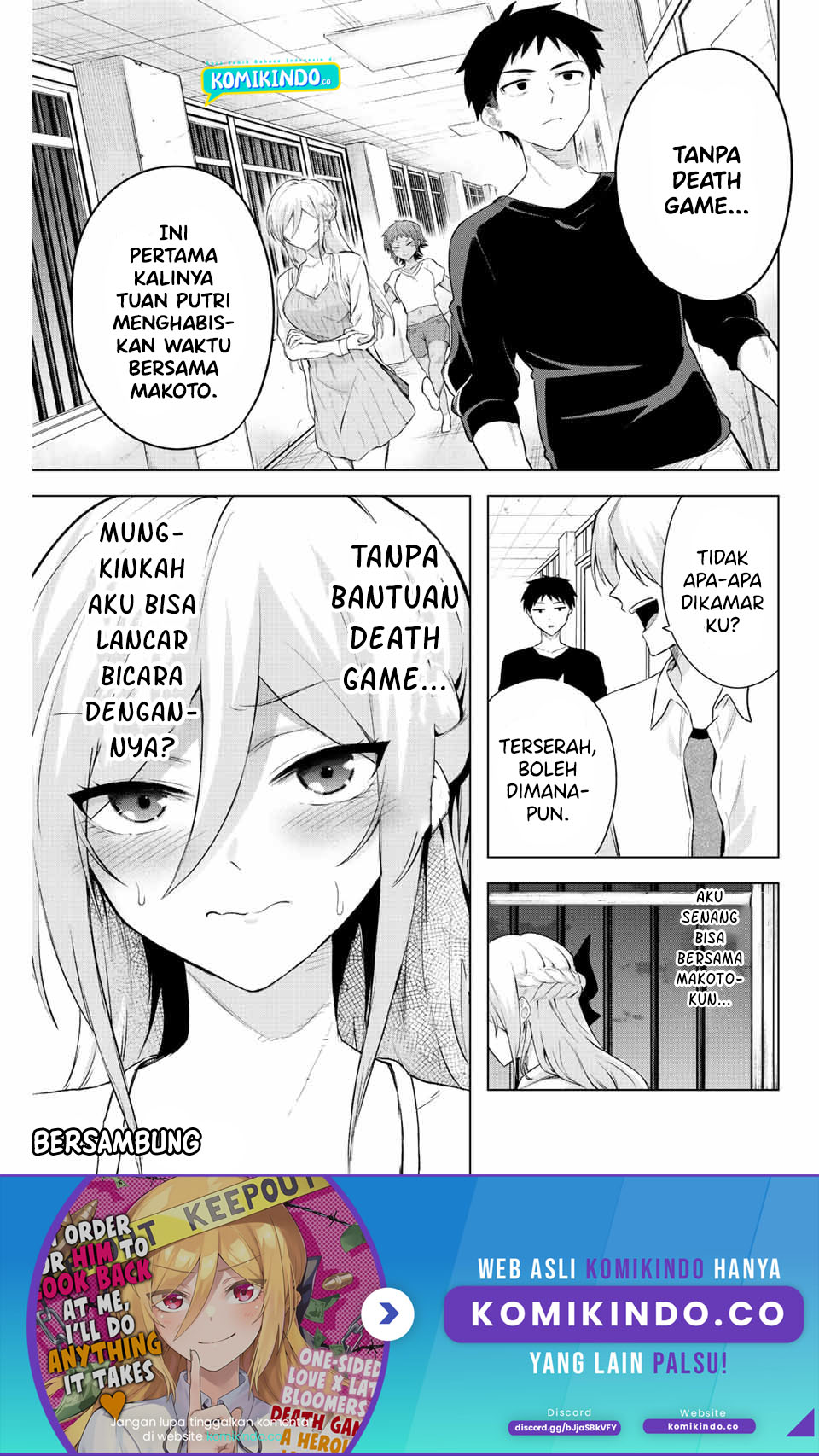 The Death Game Is All That Saotome-san Has Left Chapter 6 Gambar 14