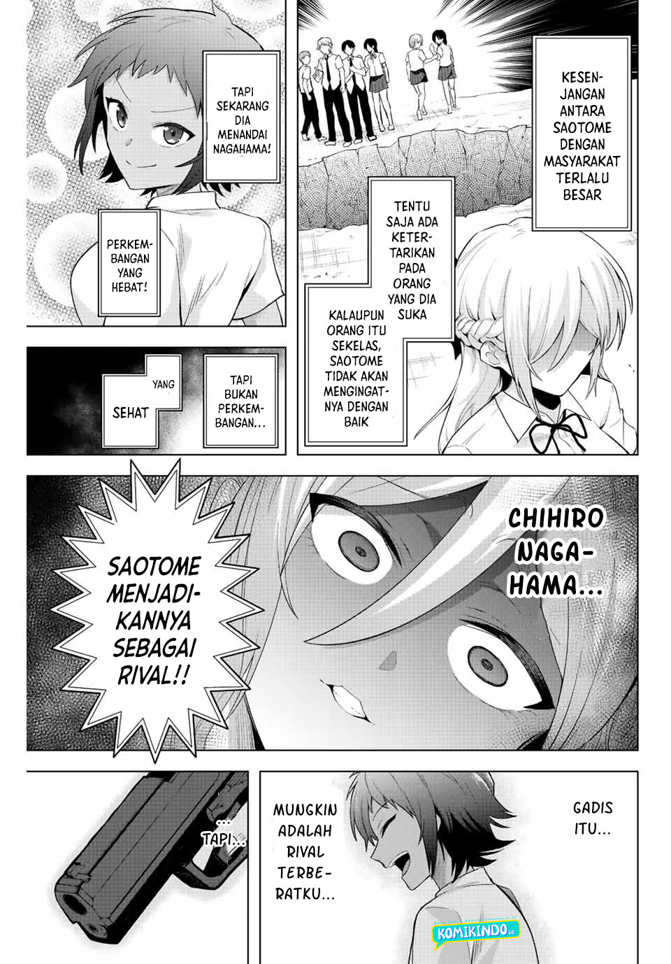 The Death Game Is All That Saotome-san Has Left Chapter 4 Gambar 12