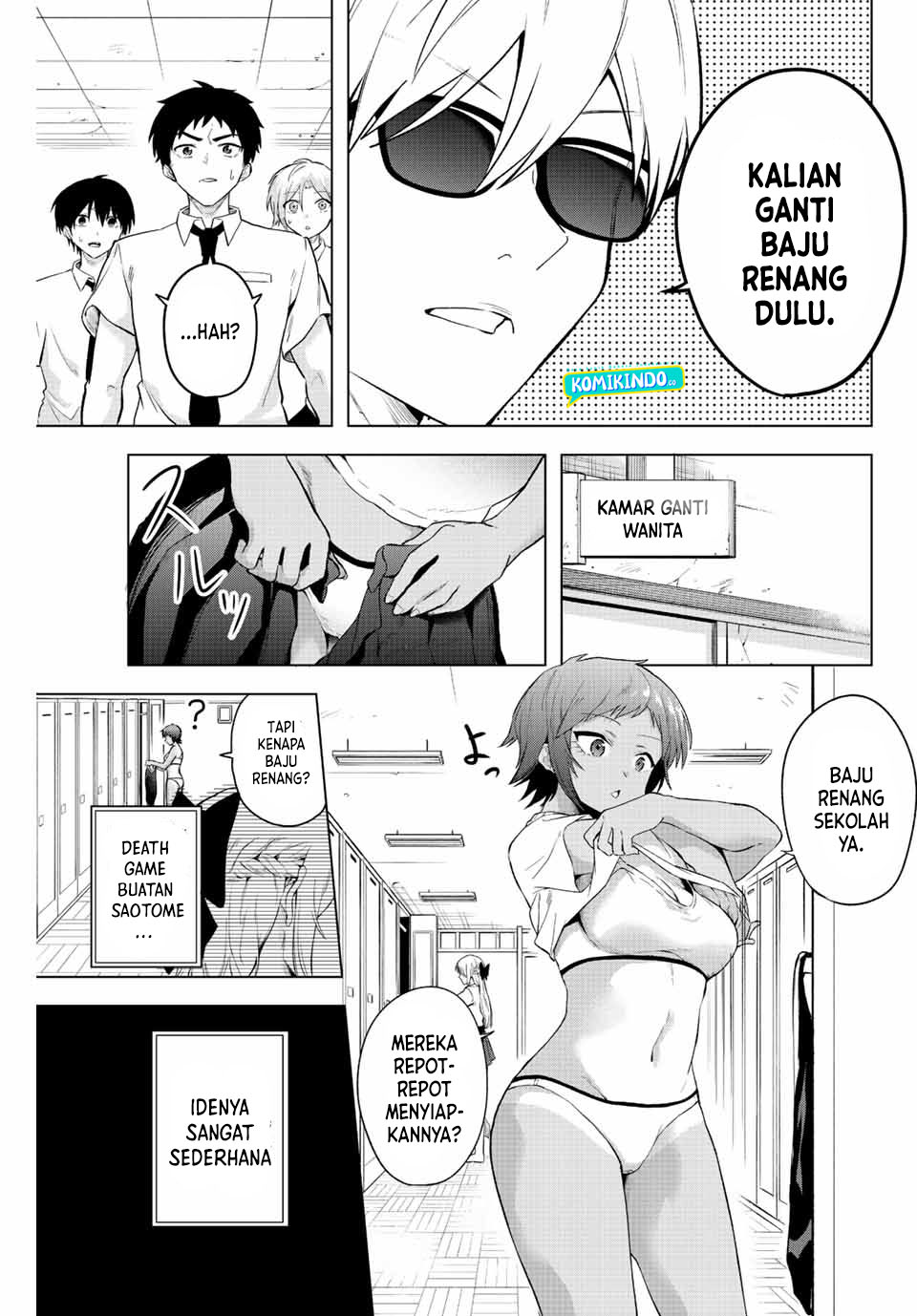 The Death Game Is All That Saotome-san Has Left Chapter 4 Gambar 18