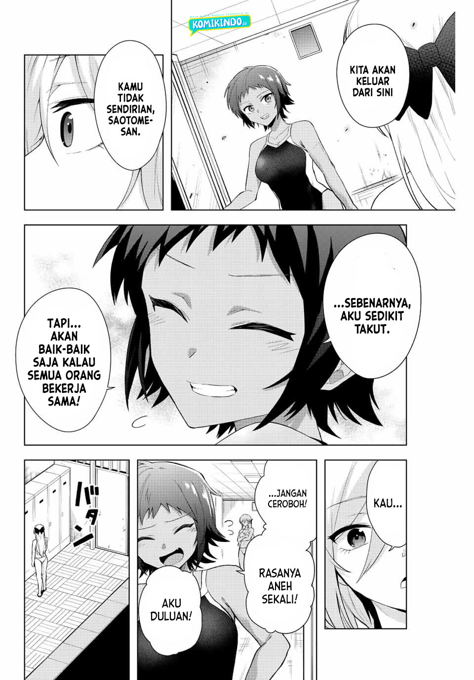 The Death Game Is All That Saotome-san Has Left Chapter 4 Gambar 21