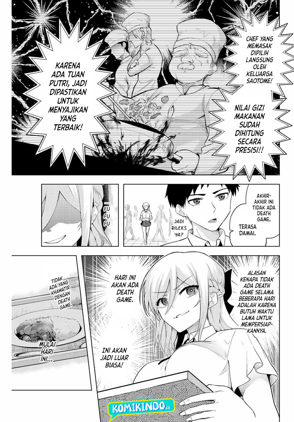 The Death Game Is All That Saotome-san Has Left Chapter 4 Gambar 4