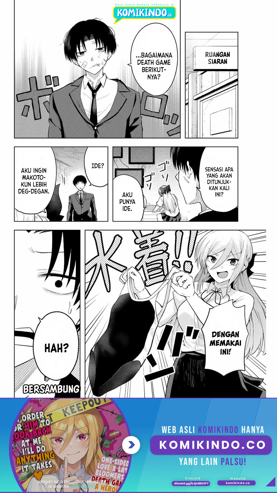 The Death Game Is All That Saotome-san Has Left Chapter 3 Gambar 21