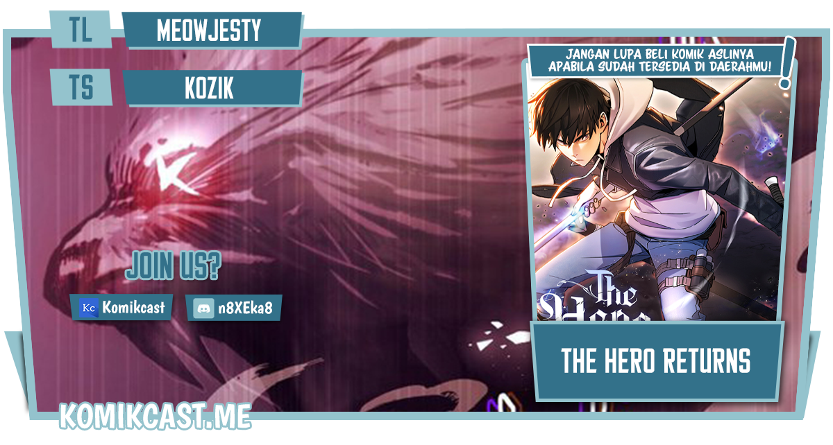 Baca Komik The Hero Returns Chapter 37 Gambar 1