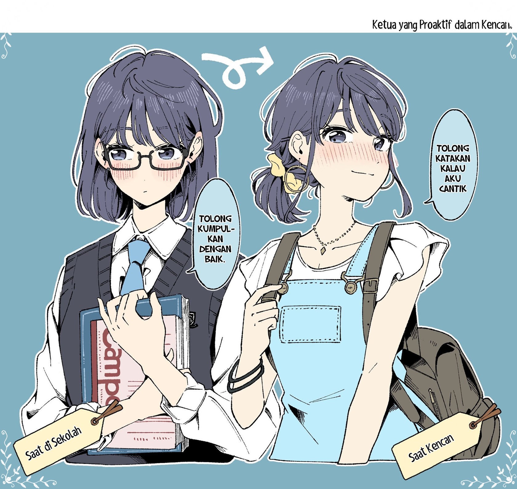 Baca Komik Gap Girls Chapter 1 Gambar 1