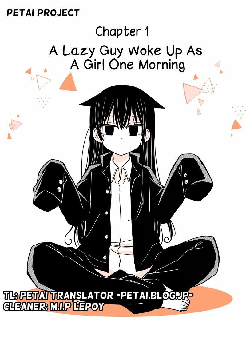 A Lazy Guy Woke Up as a Girl One Morning Chapter 1 Gambar 5