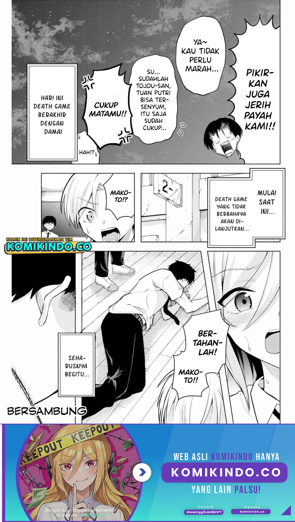 The Death Game Is All That Saotome-san Has Left Chapter 11 Gambar 16