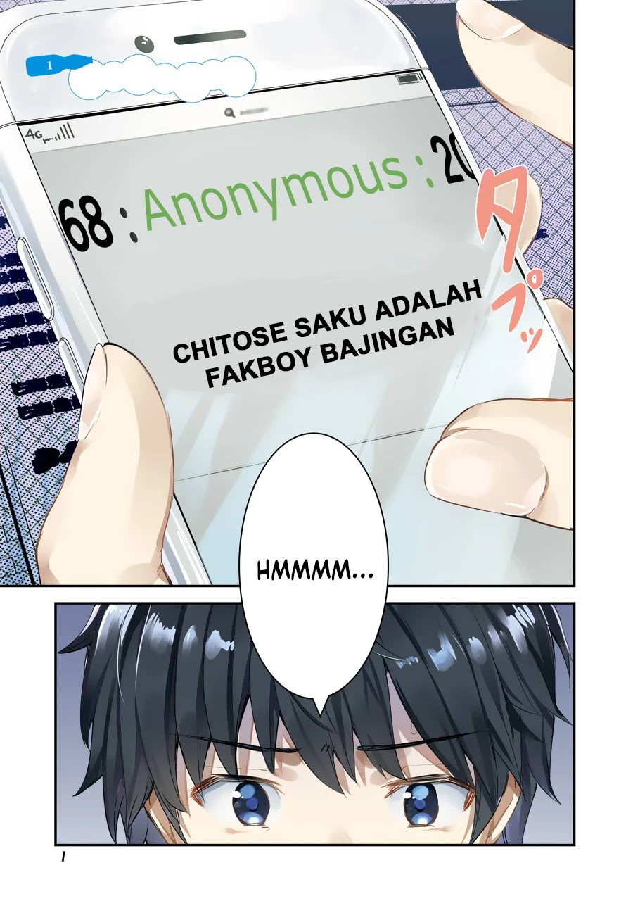 Baca Komik Chitose-kun is Inside a Ramune Bottle Chapter 1.1 Gambar 1