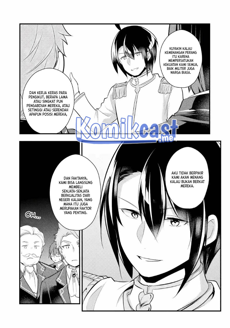 Tensai Ouji no Akaji Kokka Saisei Jutsu – Souda Baikoku Shiyou Chapter 34 Gambar 5