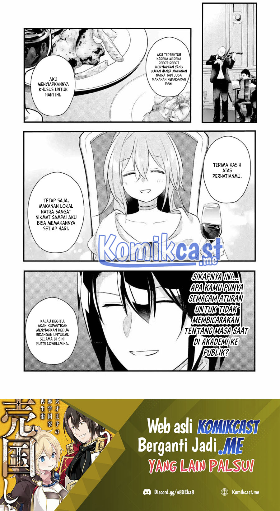 Tensai Ouji no Akaji Kokka Saisei Jutsu – Souda Baikoku Shiyou Chapter 33 Gambar 17