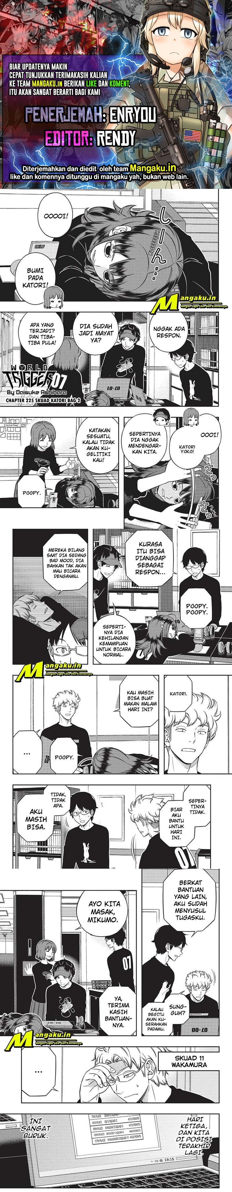 Baca Komik World Trigger Chapter 225 Gambar 1