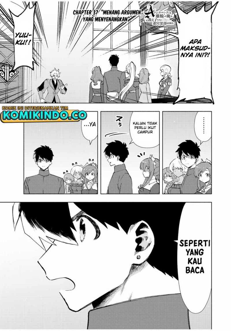 Baca Manga A Rank Party wo Ridatsu Shita Ore wa, Moto Oshiego Tachi to Meikyuu Shinbu wo Mezasu Chapter 37 Gambar 2